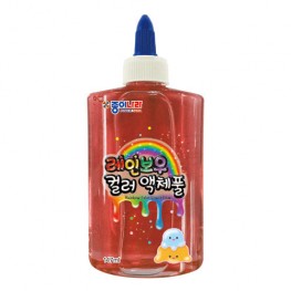 레인보우컬러액체풀(빨강)