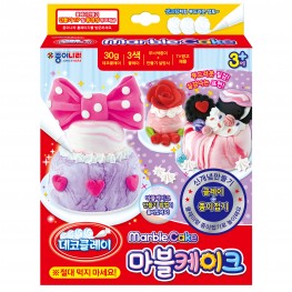 데코클레이마블케이크