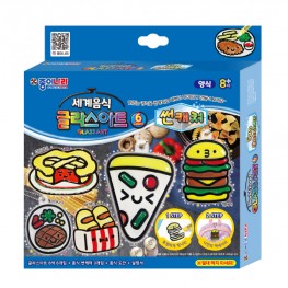 세계음식글라스아트썬캐쳐(양식)