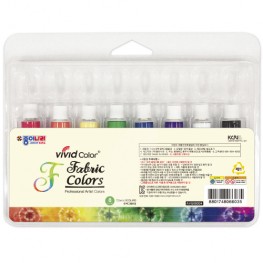 7.5ml 8색 염색물감