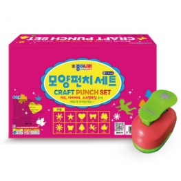 모양펀치세트(중)혼합10종