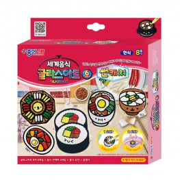세계음식글라스아트썬캐쳐(한식)