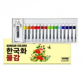 7.5ml 16색 한국화물감